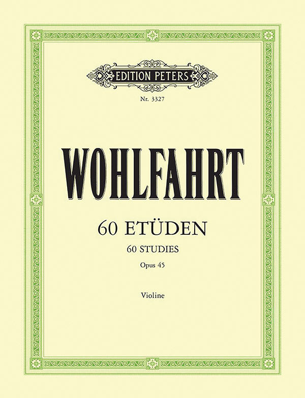 Wohlfahrt: 60 Studies, Op. 45