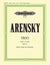 Arensky: Piano Trio in D Minor, Op. 32