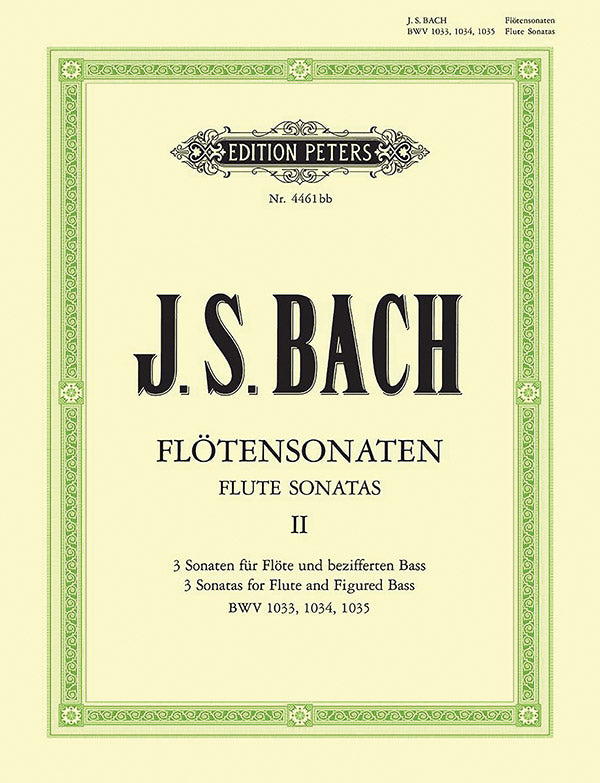 Bach: Flute Sonatas - Volume 2 (BWV 1033-1035)