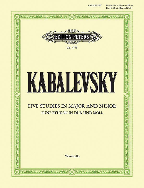 Kabalevsky: 5 Etudes, Op. 68
