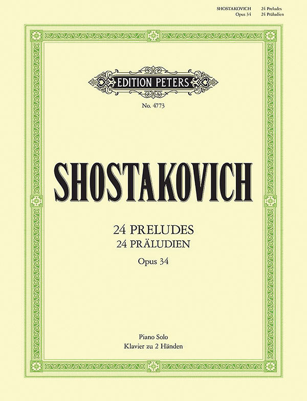 Shostakovich: 24 Preludes, Op. 34