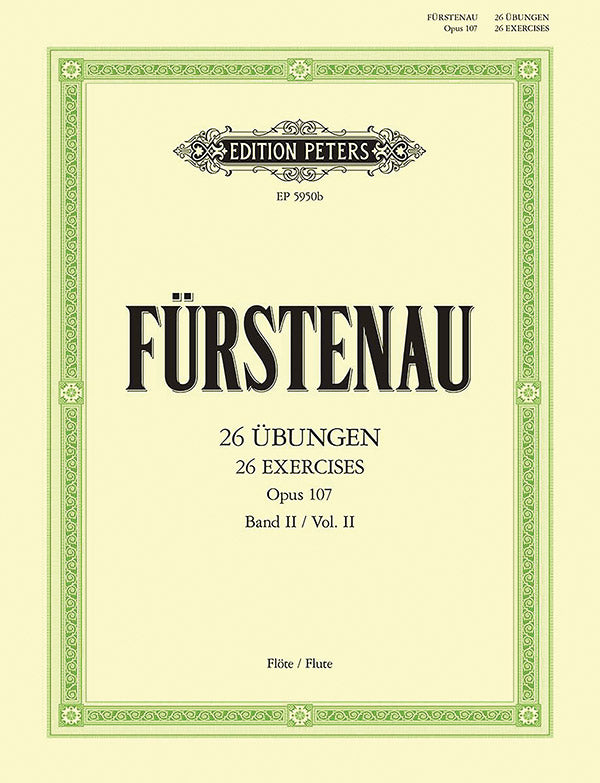 Fürstenau: 26 Exercises, Op. 107 - Volume 2 (Nos. 15-26)