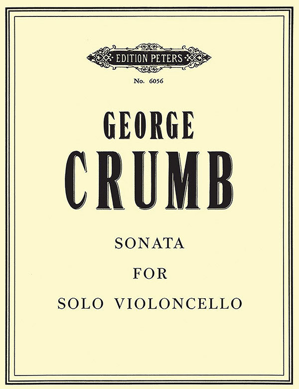 Crumb: Sonata for Solo Cello