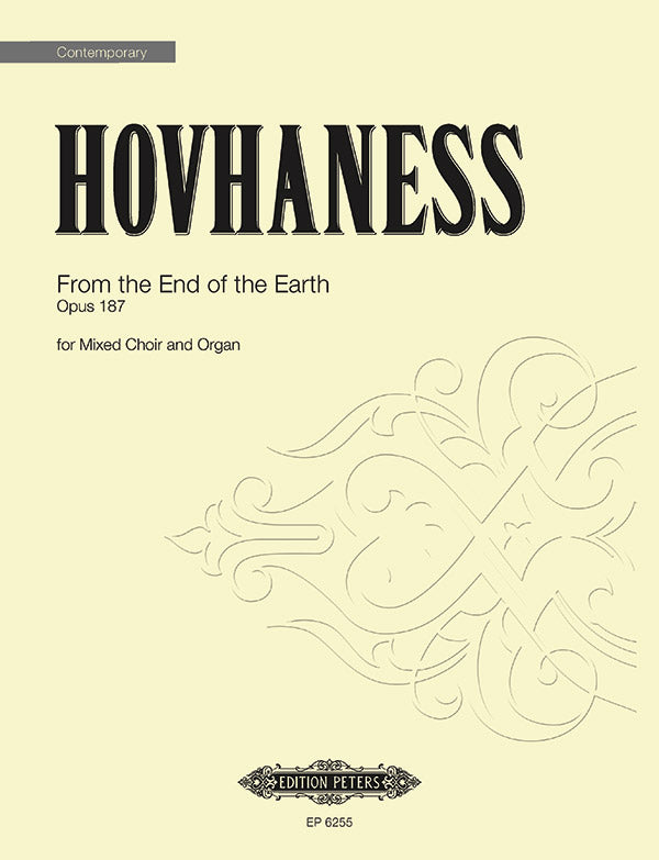 Hovhaness: From the End of the Earth, Op. 187