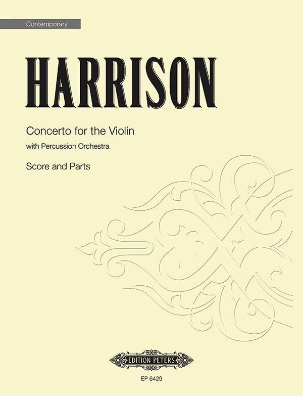 Harrison: Concerto for Violin & Percussion Orchestra