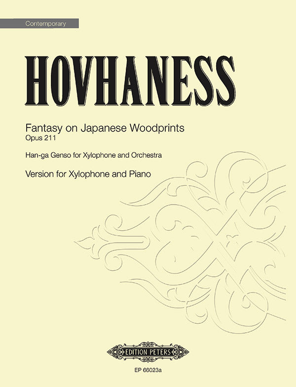 Hovhaness: Fantasy on Japanese Woodprints, Op. 211