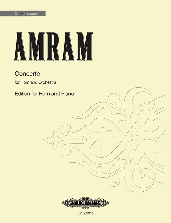 Amram: Horn Concerto