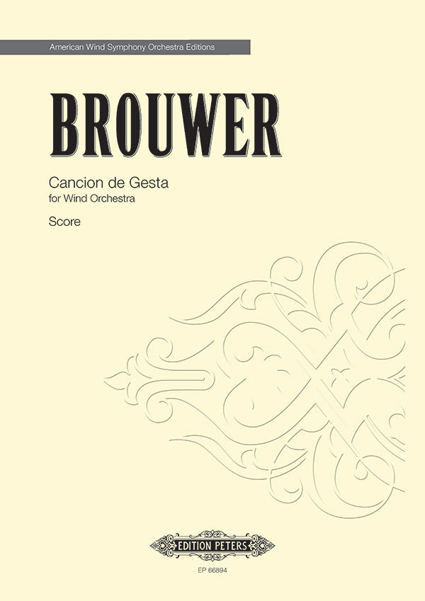 Brouwer: Canción de Gesta