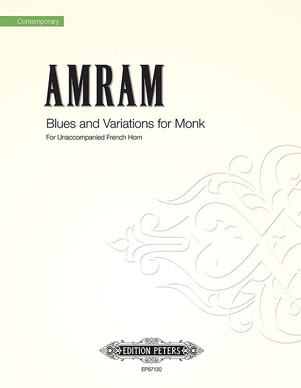 Amram: Blues and Variations for Monk