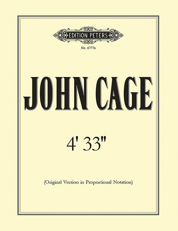 Cage: 4'33"