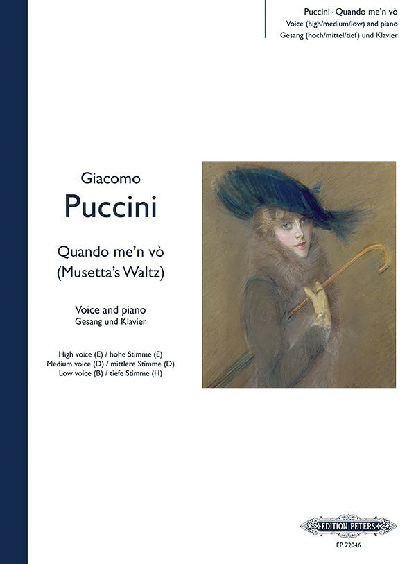 Puccini: Quando me'n vò (3 Keys in One)