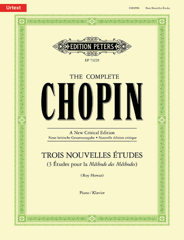 Chopin: Trois nouvelles études