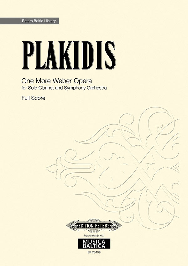 Plakidis: One More Weber Opera