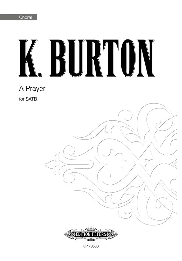 Burton: A Prayer