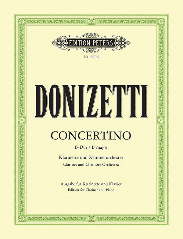 Donizetti: Concertino for Clarinet in B-flat Major