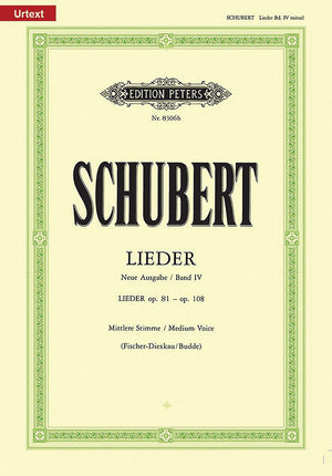 Schubert: Songs - Volume 4