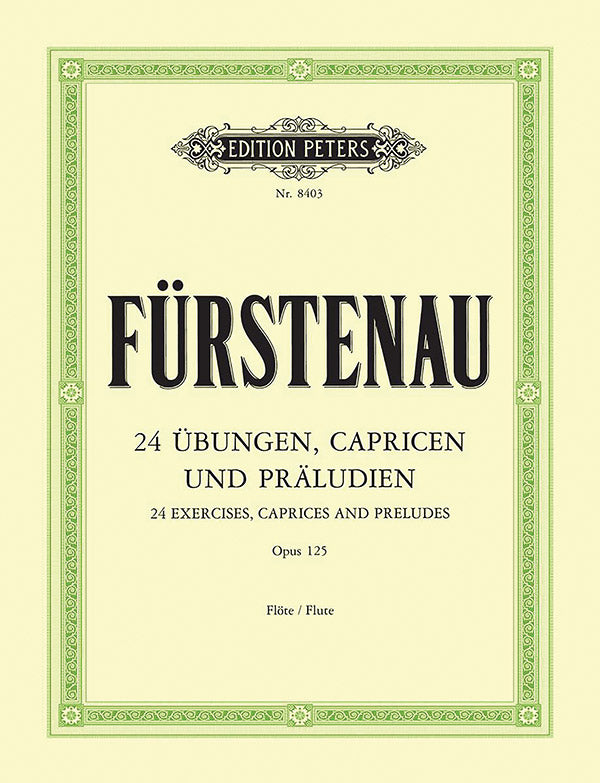 Fürstenau: 24 Exercises, Caprices and Preludes, Op. 125