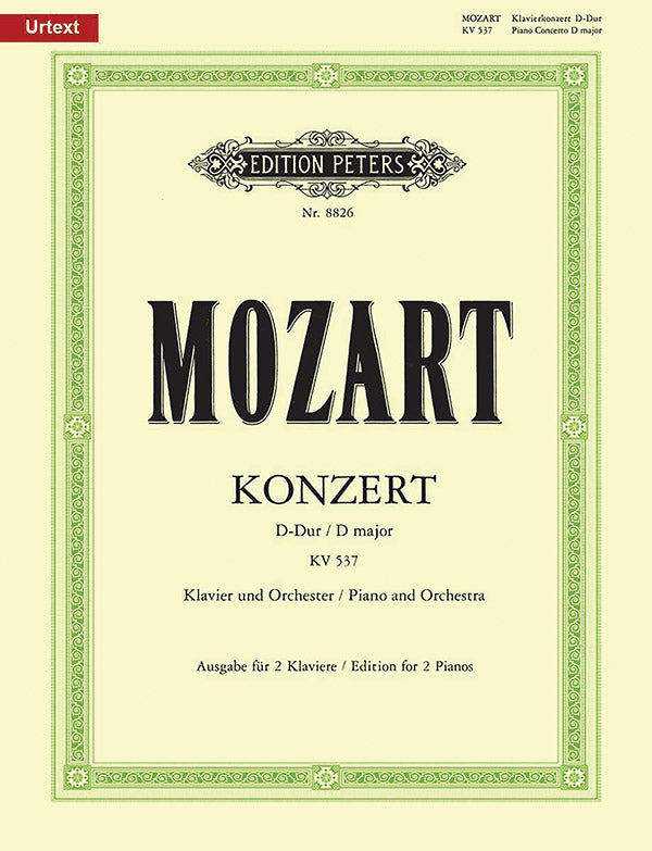 Mozart: Piano Concerto No. 26 in D Major, K. 537