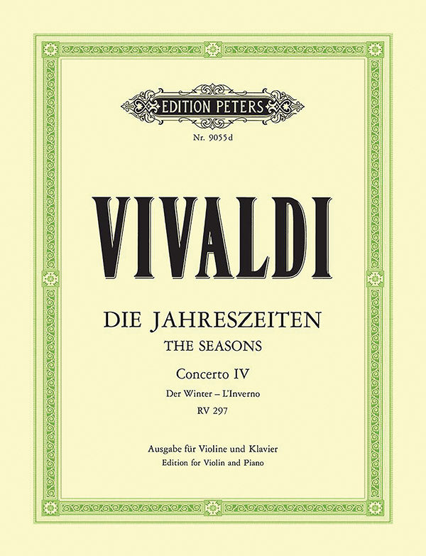 Vivaldi: Violin Concerto in F Minor, RV 297, Op. 8, No. 4