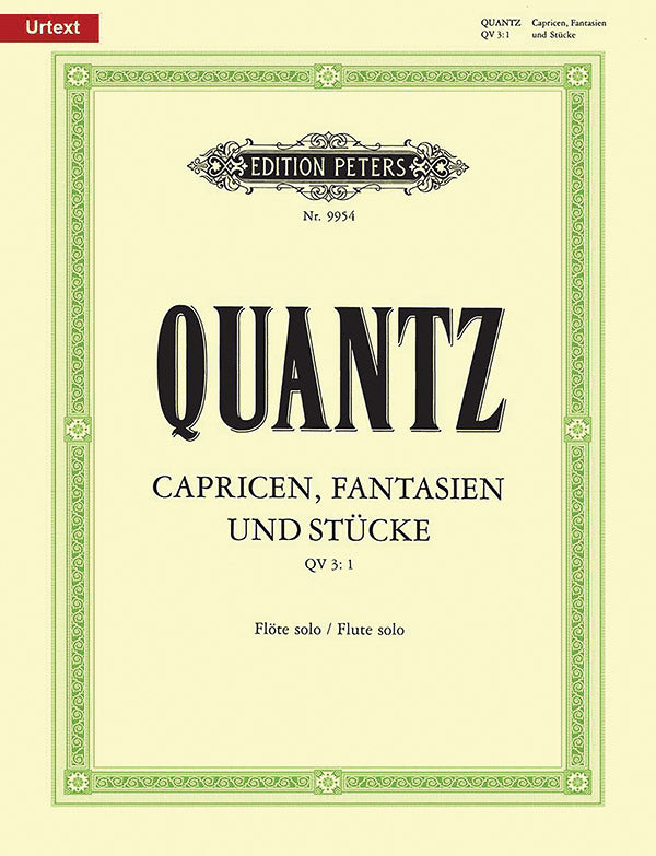 Quantz: Caprices, Fantasies and Pieces, QV 3:1