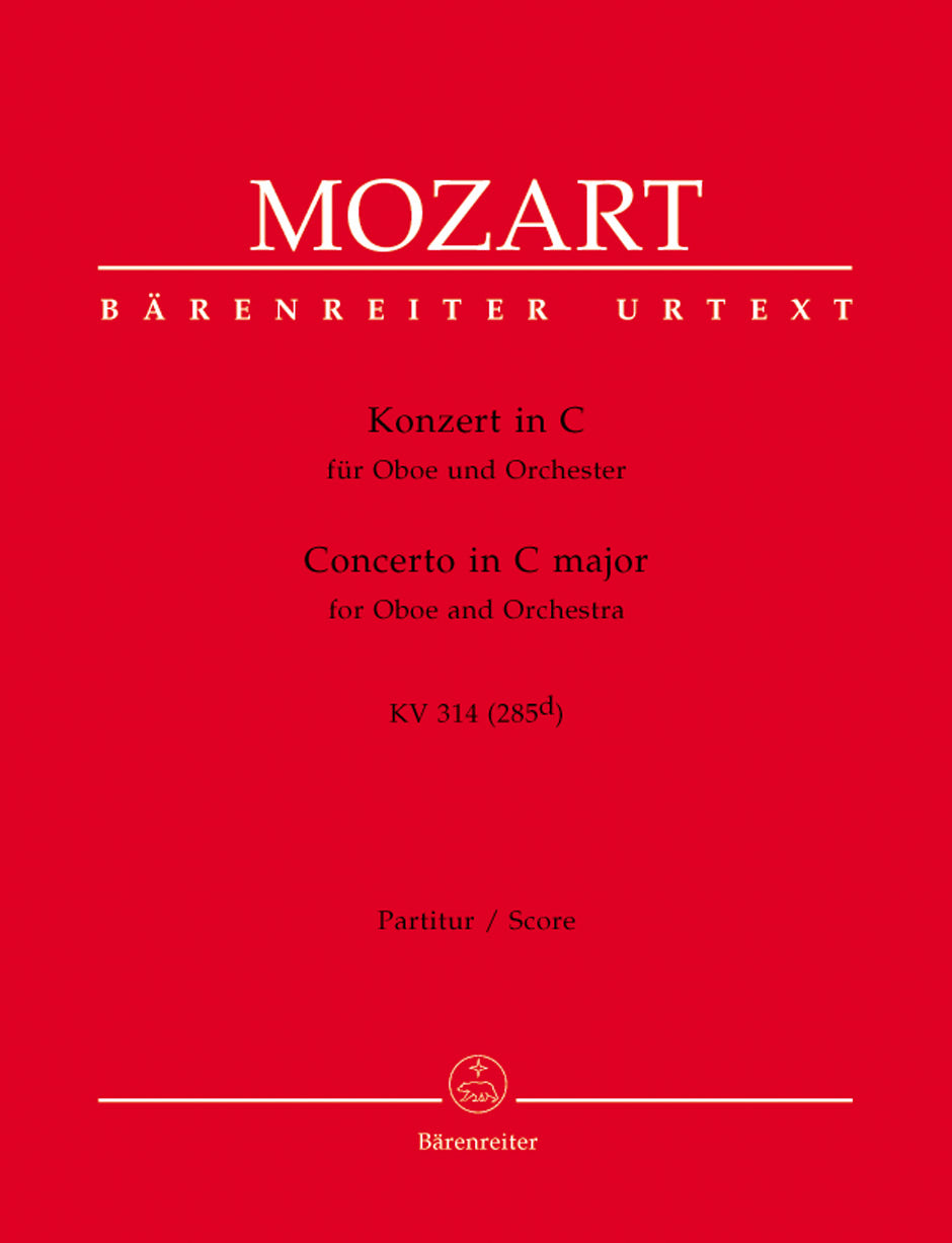 Mozart: Oboe Concerto in C Major, K. 314 (285d)