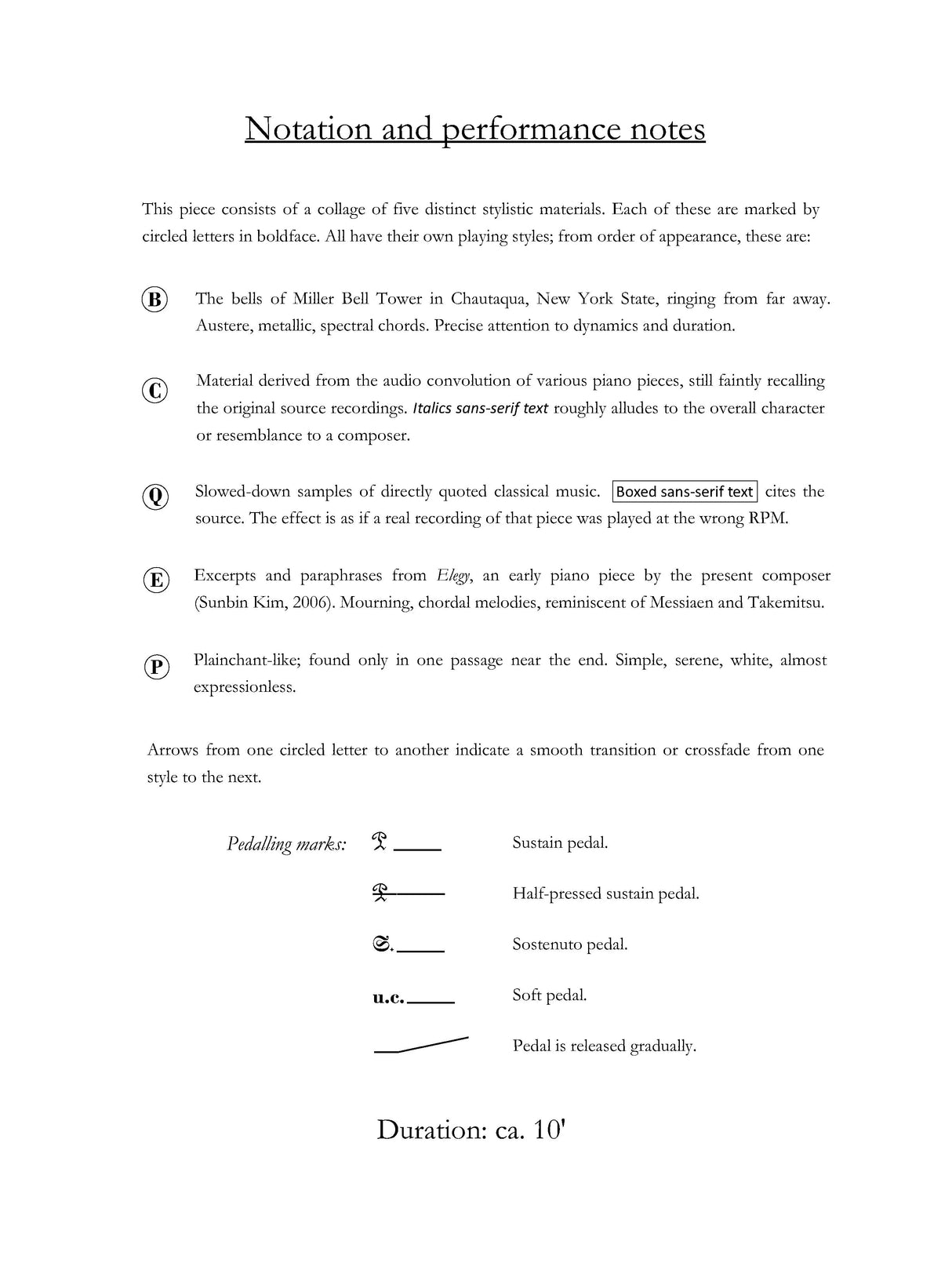 S.C. Kim: Albumleaves