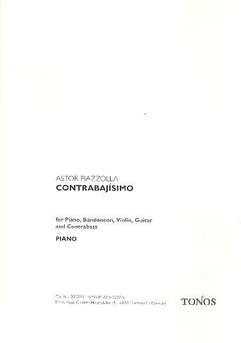 Piazzolla: Contrabajisimo