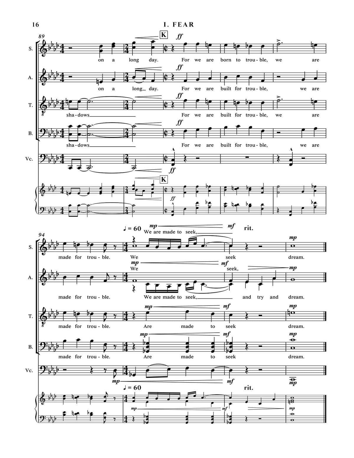 Geter: Cantata for a More Hopeful Tomorrow