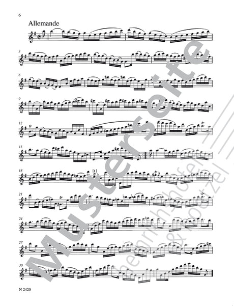 Bach: 6 Suites, BWV 1007-12 (arr. for flute)
