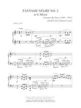 Price: Fantasie nègre No. 2 in G Minor