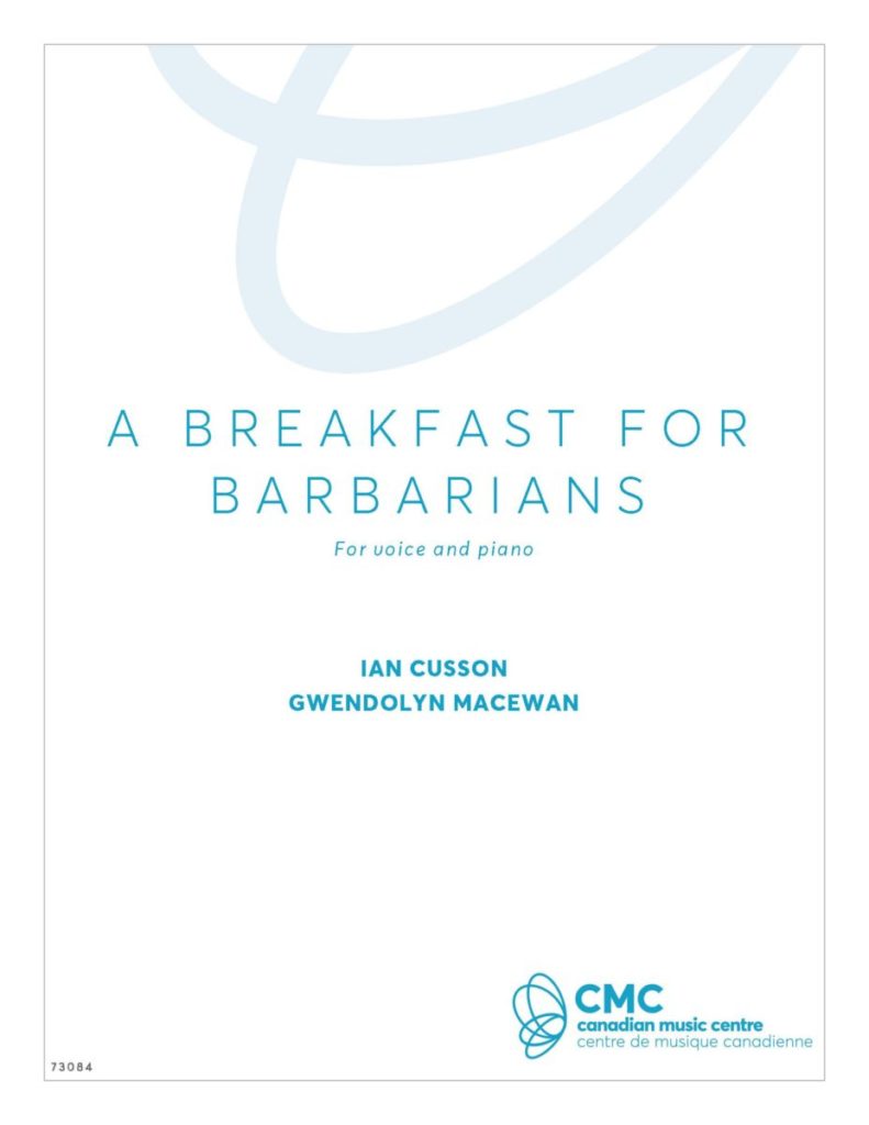Cusson: A Breakfast for Barbarians