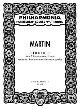 Martin: Concerto for 7 Wind Instruments