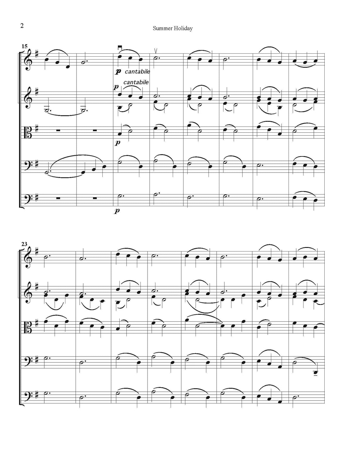 Read: Summer Holiday