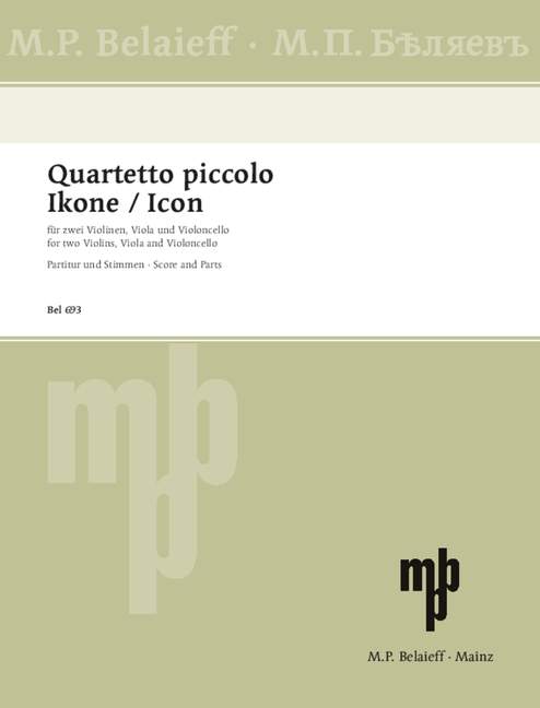 Silvestrov: Quartetto piccolo & Icon