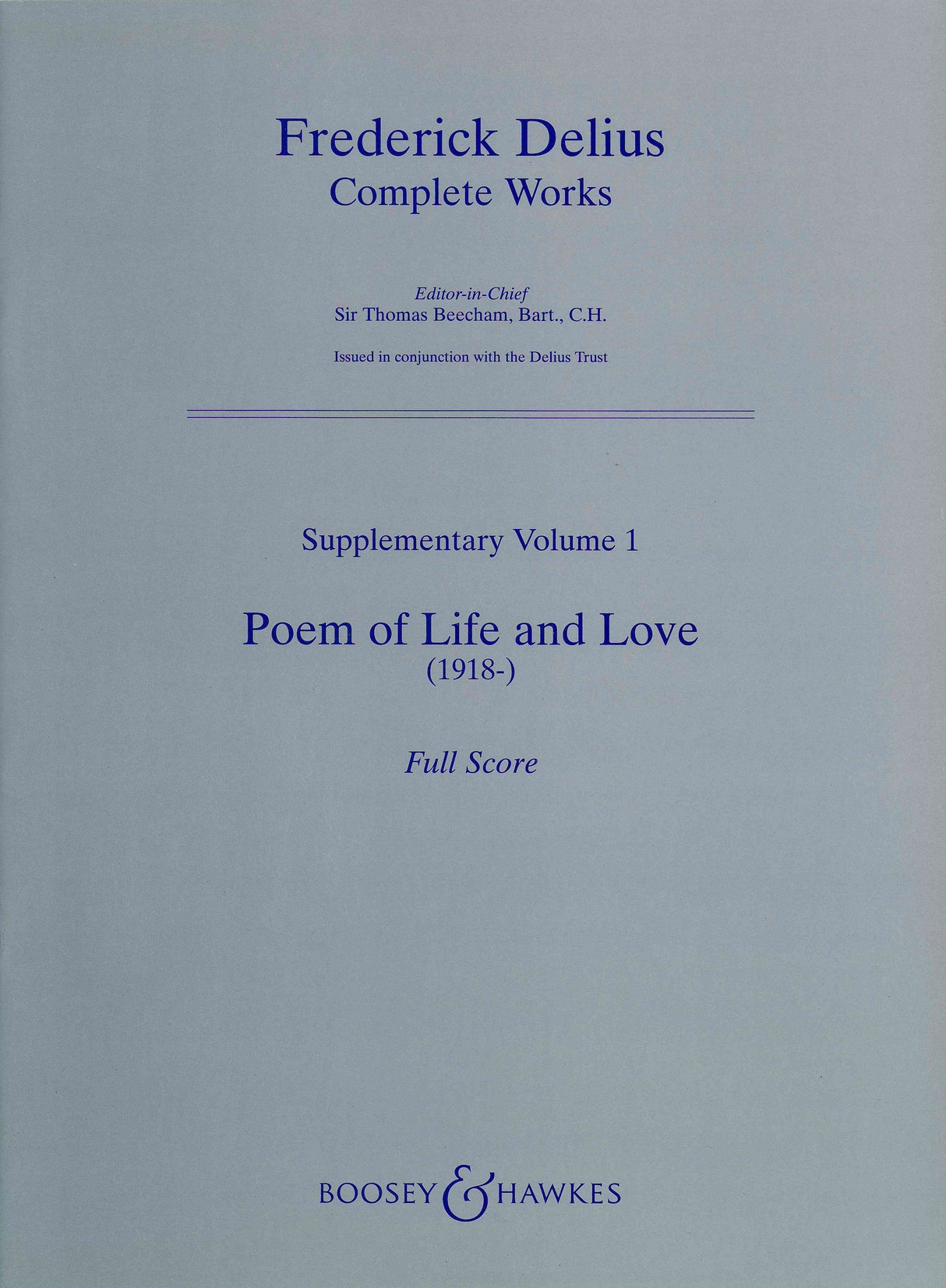 Delius: Poem of Life and Love