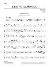 Vivaldi: L'Estro Armonico, RV 522, Op. 3, No. 8