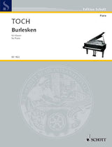 Toch: 3 Burlesques, Op. 31