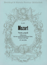 Mozart: Venite populi, K. 260 (248a)