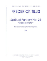 Tillis: Spiritual Fantasy No. 25