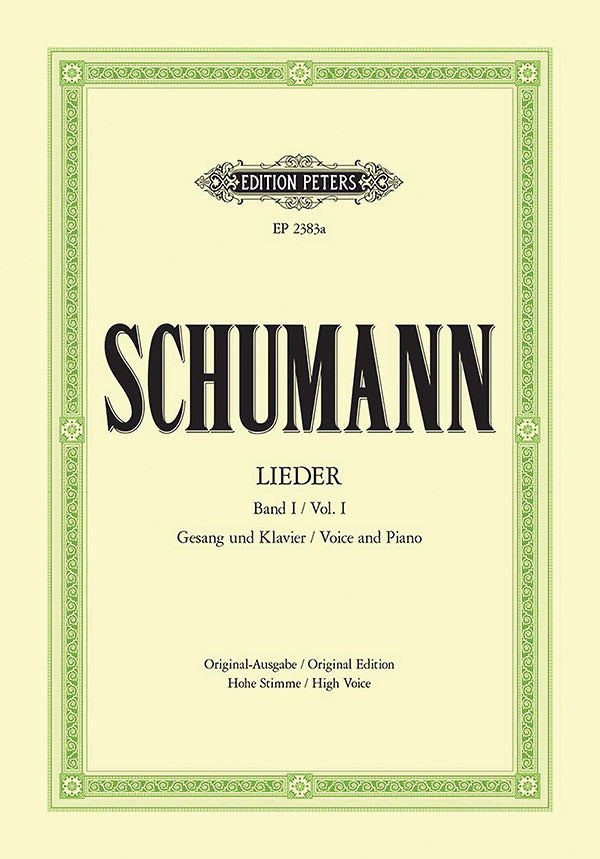R. Schumann: Liederalbum for die Jugend (Song Album for the Young