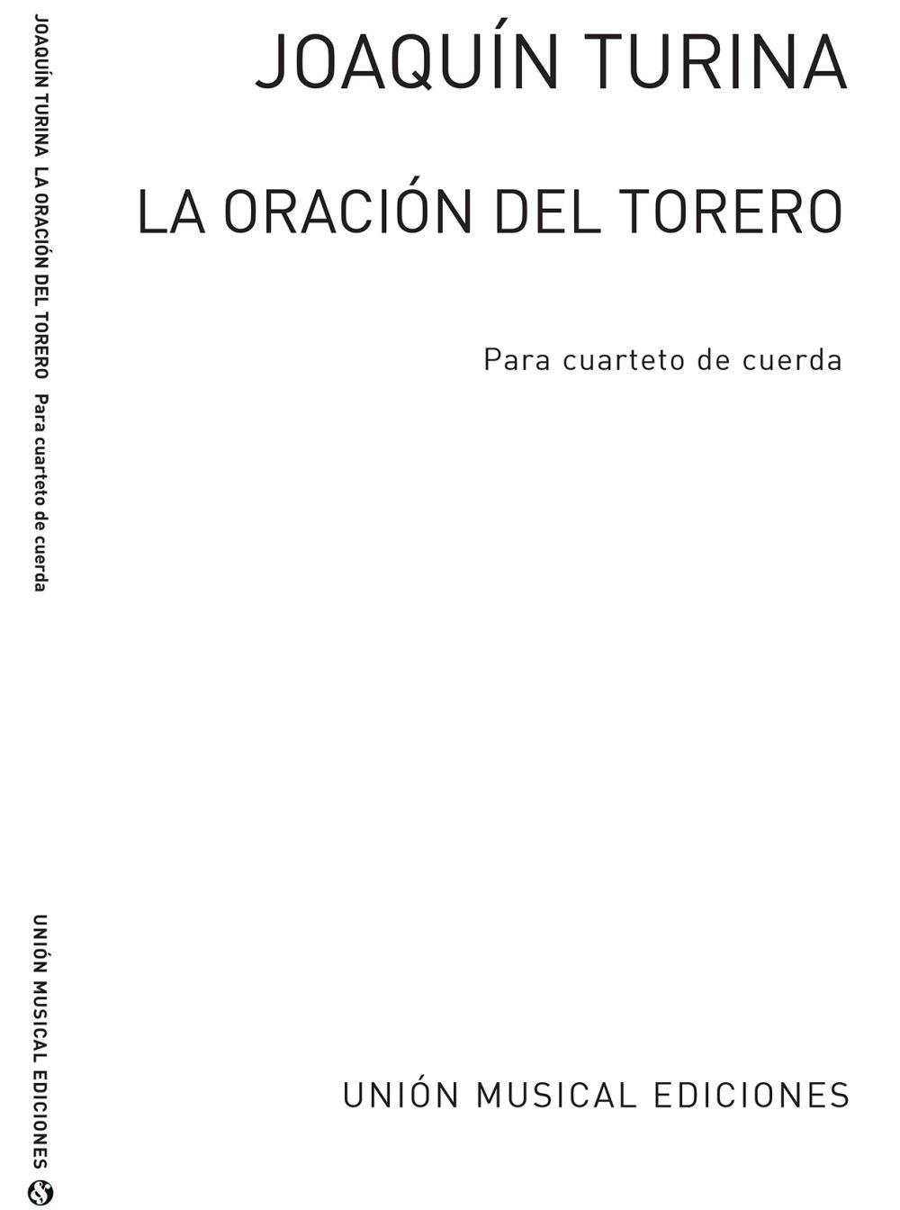 Turina: La oración del torero