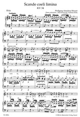 Mozart: Scande coeli limina, K. 34