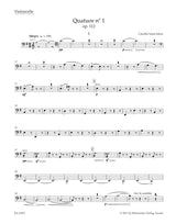 Saint-Saëns: String Quartet No. 1 in E Minor, Op. 112