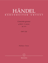Handel: Concerto grosso in G Minor, HWV 324, Op. 6, No. 6