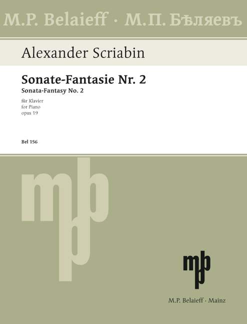Scriabin: Sonata-Fantasie No. 2, Op. 19