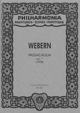 Webern: Passacaglia, Op. 1