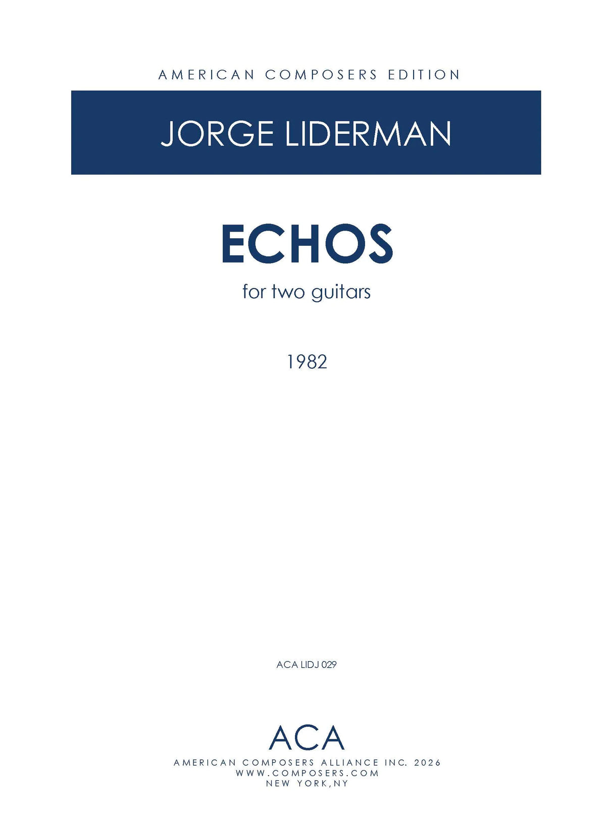 Liderman: ECHOS
