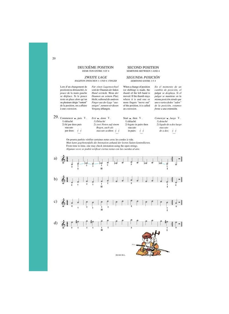 Méthode de violon - Volume 2