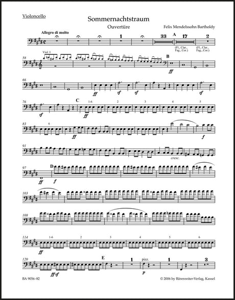 Mendelssohn: A Midsummer Night's Dream Overture, MWV P 3, Op. 21