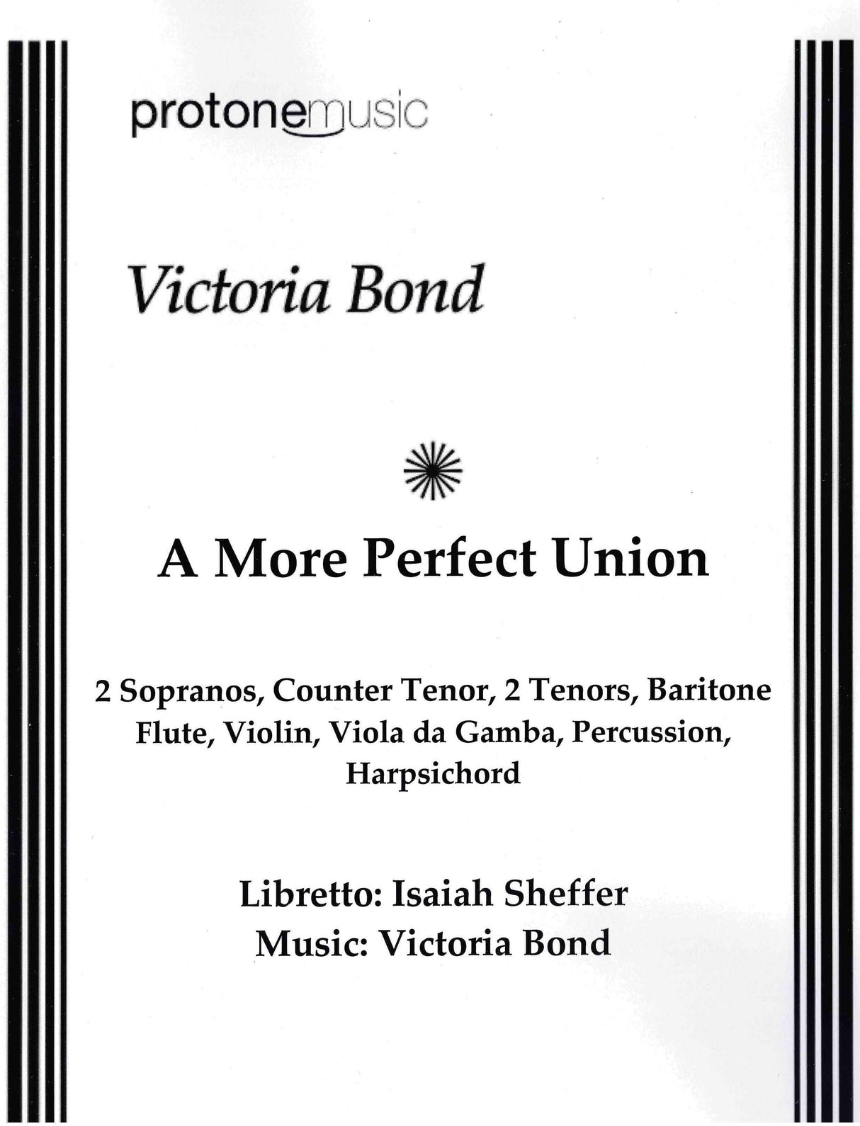 Bond: A More Perfect Union